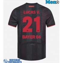 Bayer Leverkusen Lucas Vazquez #21 Replica Home Shirt 2025-26 Short Sleeve
